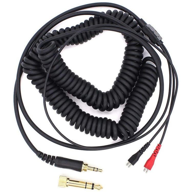 ZS0095 For Sennheiser HD25 / HD560 / HD540 / HD430 / HD250 Earphone Spring Cable, Cable Length: 1.5m-5m - Headset Accessories by PMC Jewellery | Online Shopping South Africa | PMC Jewellery