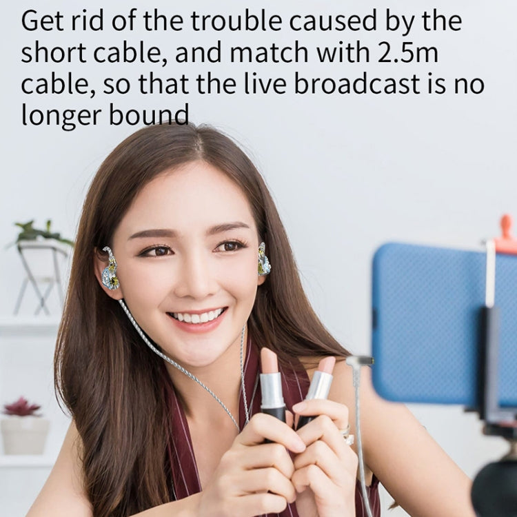CVJ Liuli 3.5mm In-ear Wired Headset with Microphone, Length 1.25m (Blue) - free shipping - PMC TechLife - Order now!