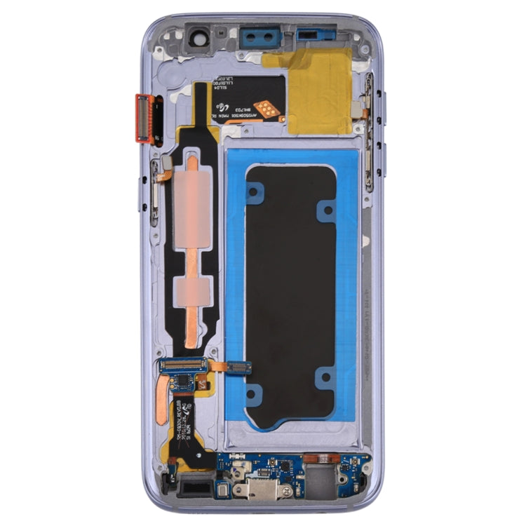 OLED LCD Screen for Galaxy S7 / G930V Digitizer Full Assembly with Frame (Grey) - free shipping - PMC TechLife - Order now!