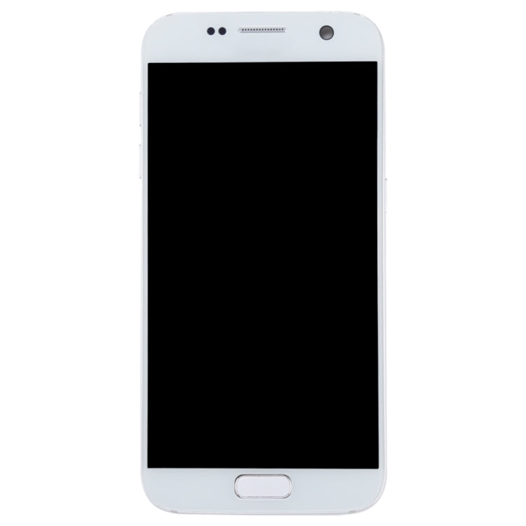 OLED LCD Screen for Galaxy S7 / G930V Digitizer Full Assembly with Frame (White) - free shipping - PMC TechLife - Order now!