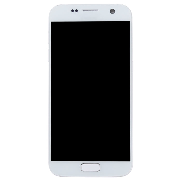 OLED LCD Screen for Galaxy S7 / G930V Digitizer Full Assembly with Frame (White) - LCD Screen by PMC Jewellery | Online Shopping South Africa | PMC Jewellery