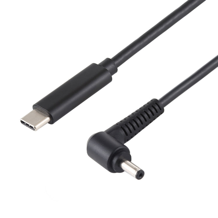 USB-C / Type-C to 4.0 x 1.35mm Laptop Power Charging Cable, Cable Length: about 1.5m(Black) - For Asus by PMC TechLife | Online Shopping South Africa | PMC TechLife