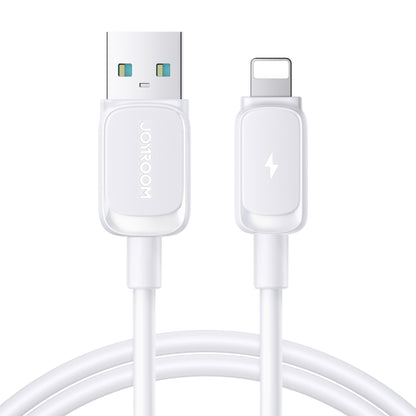 JOYROOM S-AL012A14 Multi-Color Series 2.4A USB to 8 Pin Fast Charging Data Cable, Length:1.2m(White) - Normal Style Cable by JOYROOM | Online Shopping South Africa | PMC Jewellery