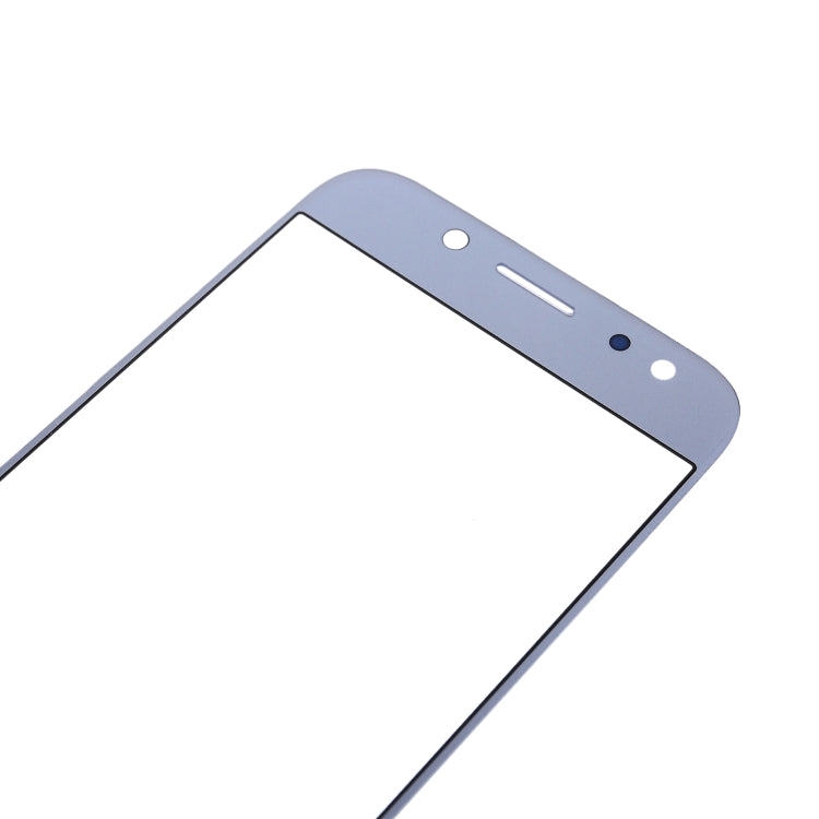 For Galaxy J3 (2017) / J330 Front Screen Outer Glass Lens (Blue) - Outer Glass Lens by PMC Jewellery | Online Shopping South Africa | PMC Jewellery