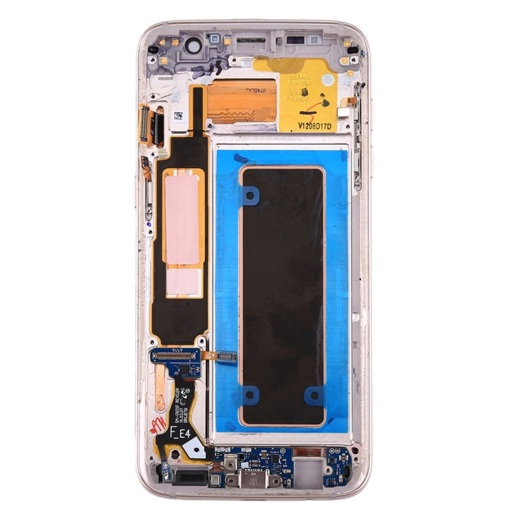 Original LCD Screen and Digitizer Full Assembly with Frame & Charging Port Board & Volume Button & Power Button for Galaxy S7 Edge / G935A(Blue) - free shipping - PMC TechLife - Order now!