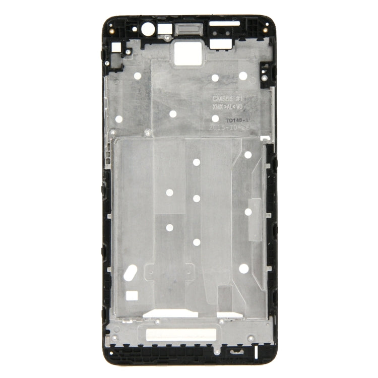 Front Housing LCD Frame Bezel Plate for Xiaomi Redmi Note 3(Black) - Frame Bezel Plate by PMC Jewellery | Online Shopping South Africa | PMC Jewellery