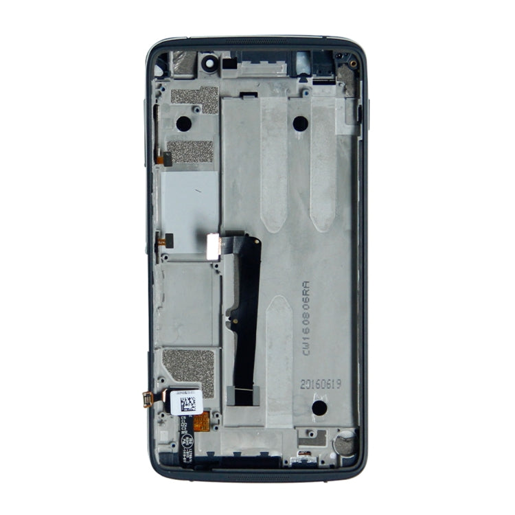 OEM LCD Screen for Alcatel One Touch Idol 4 LTE / 6055 Digitizer Full Assembly with Frame (Black) - free shipping - PMC TechLife - Order now!
