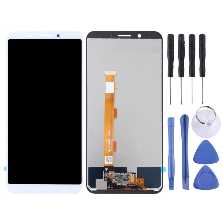 TFT LCD Screen for OPPO A83 with Digitizer Full Assembl(White) - free shipping - PMC TechLife - Order now!