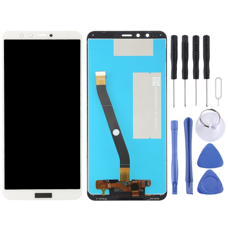 OEM LCD Screen for Huawei Enjoy 8 Plus / Y9 (2018) with Digitizer Full Assembly (White) - LCD Screen by PMC Jewellery | Online Shopping South Africa | PMC Jewellery