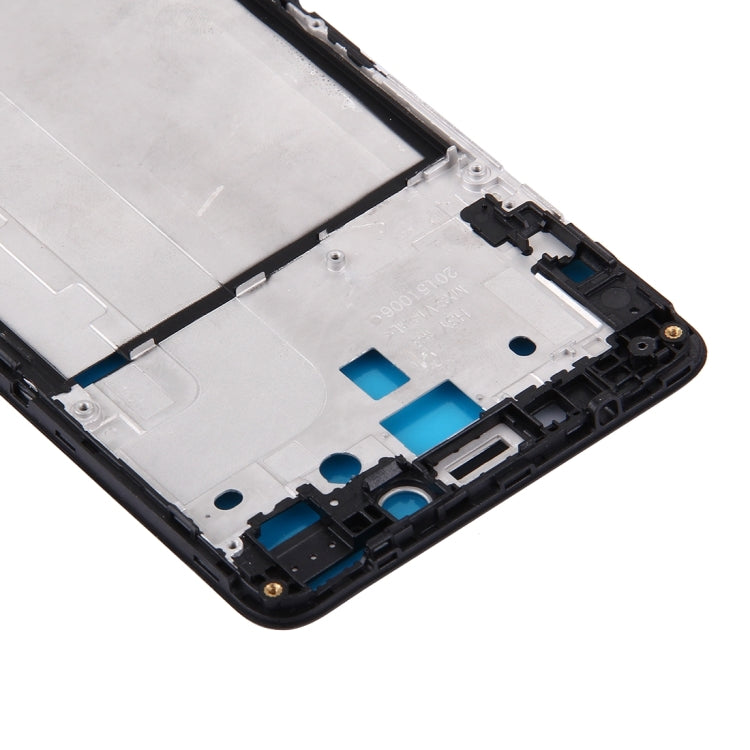 For Xiaomi Redmi Note 2 Front Housing LCD Frame Bezel(Black) - Frame Bezel Plate by PMC TechLife | Online Shopping South Africa | PMC TechLife