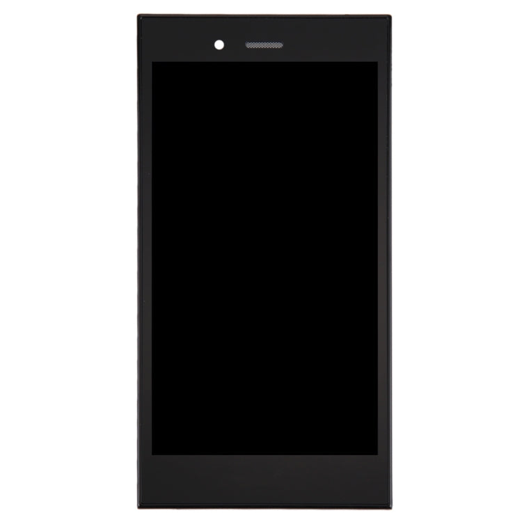 Original LCD Screen for BlackBerry Z3 Digitizer Full Assembly with Frame(Black) - free shipping - PMC TechLife - Order now!