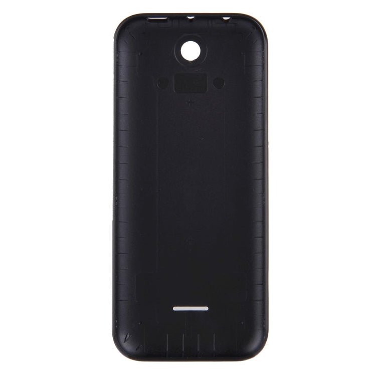 Solid Color Plastic Battery Back Cover for Nokia 225 (Black) - Back Cover by PMC Jewellery | Online Shopping South Africa | PMC Jewellery