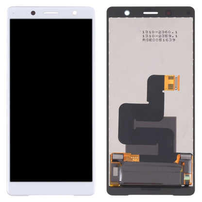 OEM LCD Screen for Sony Xperia XZ2 Compact with Digitizer Full Assembly(White) - LCD Screen by PMC Jewellery | Online Shopping South Africa | PMC Jewellery