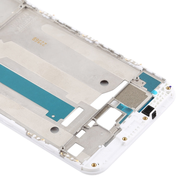Front Housing LCD Frame Bezel Plate for Xiaomi Mi 5c (White) - Frame Bezel Plate by PMC TechLife | Online Shopping South Africa | PMC TechLife