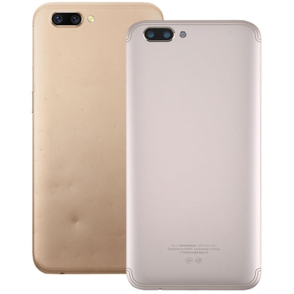 For OPPO R11 Plus Back Cover (Gold) - Back Cover by PMC Jewellery | Online Shopping South Africa | PMC Jewellery