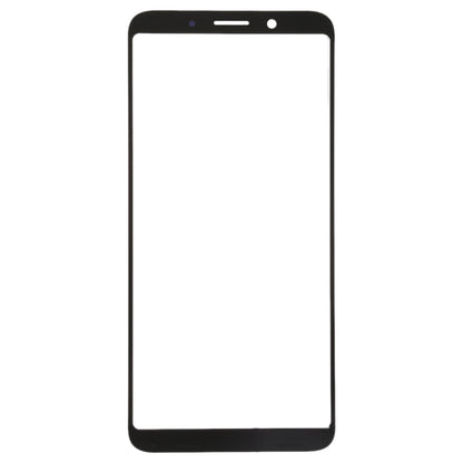 For OPPO A73 Front Screen Outer Glass Lens (Black) - Outer Glass Lens by PMC Jewellery | Online Shopping South Africa | PMC Jewellery