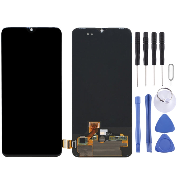 For OnePlus 6T  with Digitizer Full Assembly OEM LCD Screen (Black) - LCD Screen by PMC TechLife | Online Shopping South Africa | PMC TechLife