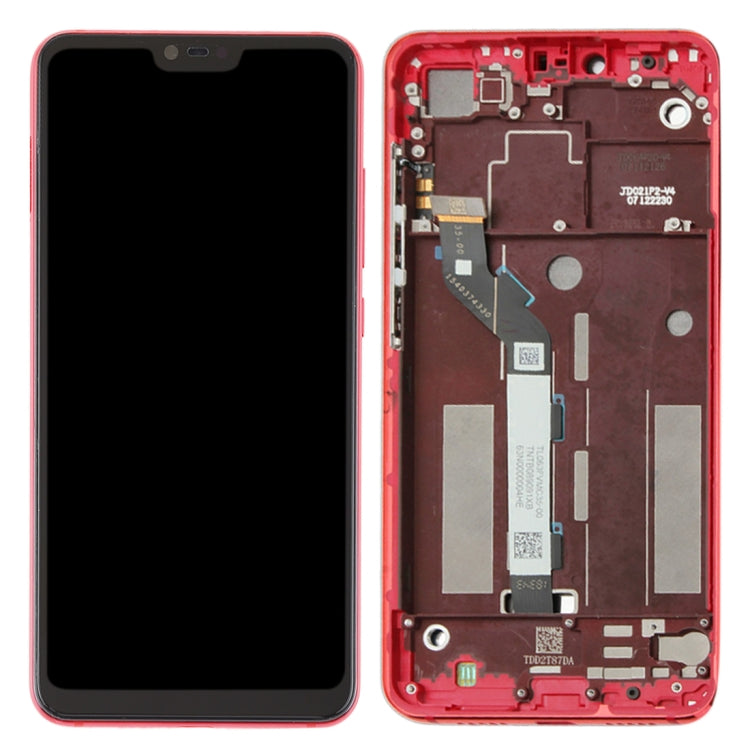 TFT LCD Screen for Xiaomi Mi 8 Lite Digitizer Full Assembly with Frame(Red) - free shipping - PMC TechLife - Order now!