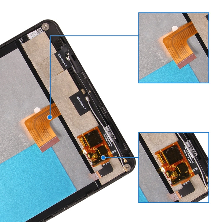 OEM LCD Screen for Lenovo Miix 3-830 Digitizer Full Assembly with Frame (Black) - free shipping - PMC TechLife - Order now!