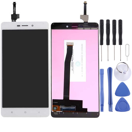 TFT LCD Screen for Xiaomi Redmi 3 / 3s with Digitizer Full Assembly(White) - LCD Screen by PMC Jewellery | Online Shopping South Africa | PMC Jewellery