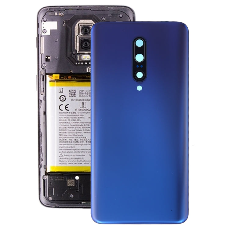 For OnePlus 7 Pro Original Battery Back Cover (Blue) - Back Cover by PMC TechLife | Online Shopping South Africa | PMC TechLife