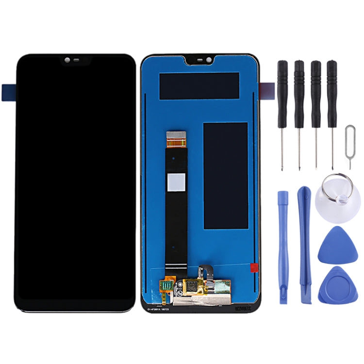 TFT LCD Screen for Nokia 7.1 TA-1085 TA-1095 TA-1096 with Digitizer Full Assembly (Black) - free shipping - PMC TechLife - Order now!