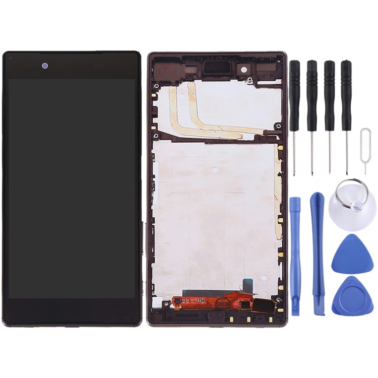 OEM LCD Screen for Sony Xperia Z5 Digitizer Full Assembly with Frame(Black) - LCD Screen by PMC Jewellery | Online Shopping South Africa | PMC Jewellery