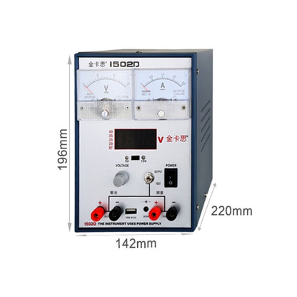 Kaisi K-1502D Repair Power Supply Current Meter 2A Adjustable DC Power Supply Automatic Protection, EU Plug - Power Supply by Kaisi | Online Shopping South Africa | PMC Jewellery