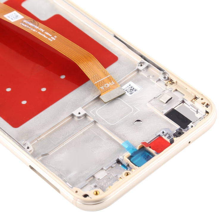 LCD Screen and Digitizer Full Assembly with Frame for Huawei P20 Lite / Nova 3e(Gold) - free shipping - PMC TechLife - Order now!