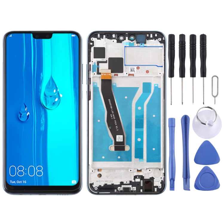 OEM LCD Screen for Huawei Enjoy 9 Plus Digitizer Full Assembly with Frame (Black) - free shipping - PMC TechLife - Order now!