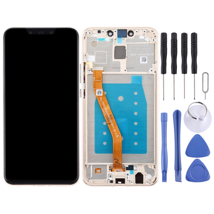 OEM LCD Screen for Huawei Mate 20 Lite / Maimang 7 Digitizer Full Assembly with Frame (Gold) - free shipping - PMC TechLife - Order now!