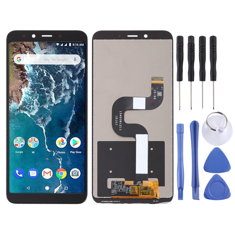 TFT LCD Screen for Xiaomi Mi 6X / A2 with Digitizer Full Assembly(Black) - LCD Screen by PMC TechLife | Online Shopping South Africa | PMC TechLife