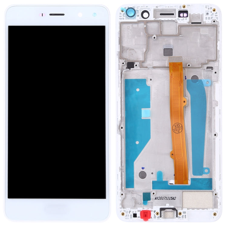 OEM LCD Screen for Huawei Y5 (2017) Digitizer Full Assembly with Frame (White) - free shipping - PMC TechLife - Order now!