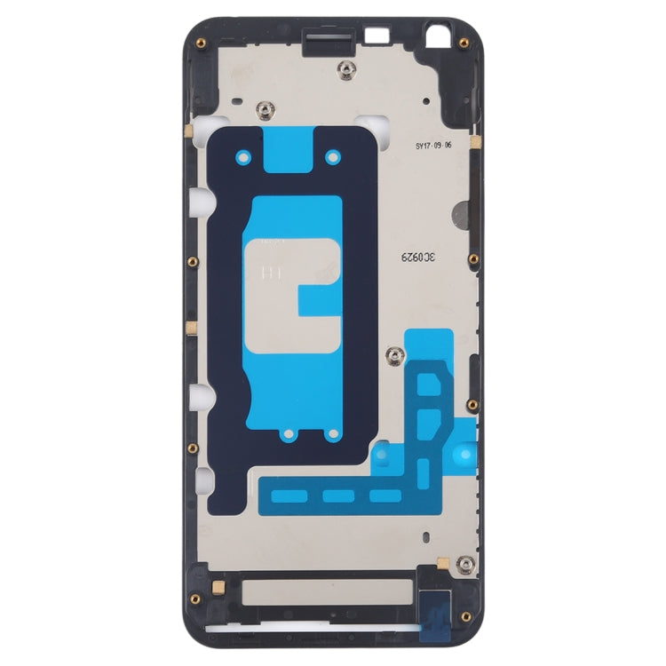 Front Housing LCD Frame Bezel Plate for LG Q6 / Q6+ / LG-M700 / M700 / M700A / US700 / M700H / M703 / M700Y (Black) - For LG by PMC Jewellery | Online Shopping South Africa | PMC Jewellery