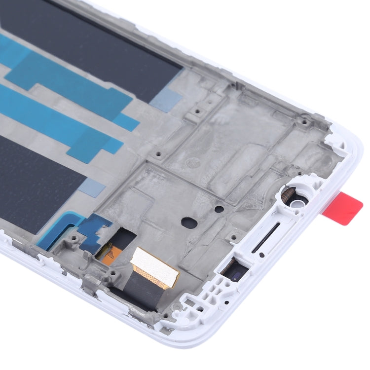 For OPPO R9 LCD Screen (TFT)+ Touch Panel with Frame(White) - free shipping - PMC TechLife - Order now!