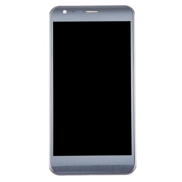 Original LCD Screen for LG X Cam / K580 / K580I / K580Y Digitizer Full Assembly with Frame (Silver) - free shipping - PMC TechLife - Order now!