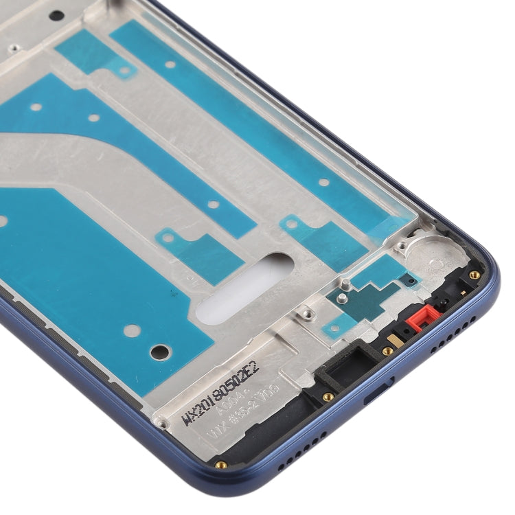 Middle Frame Bezel Plate with Side Keys for Huawei Honor 8 Lite(Blue) - Full Housing Cover by PMC Jewellery | Online Shopping South Africa | PMC Jewellery