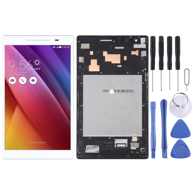 OEM LCD Screen for Asus ZenPad 8.0 / Z380KL / P024 with Digitizer Full Assembly (White) - free shipping - PMC TechLife - Order now!