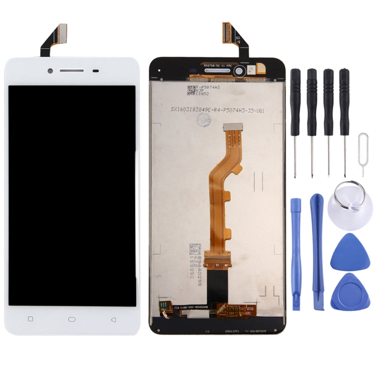 TFT LCD Screen For OPPO A37 with Digitizer Full Assembly(White) - free shipping - PMC TechLife - Order now!