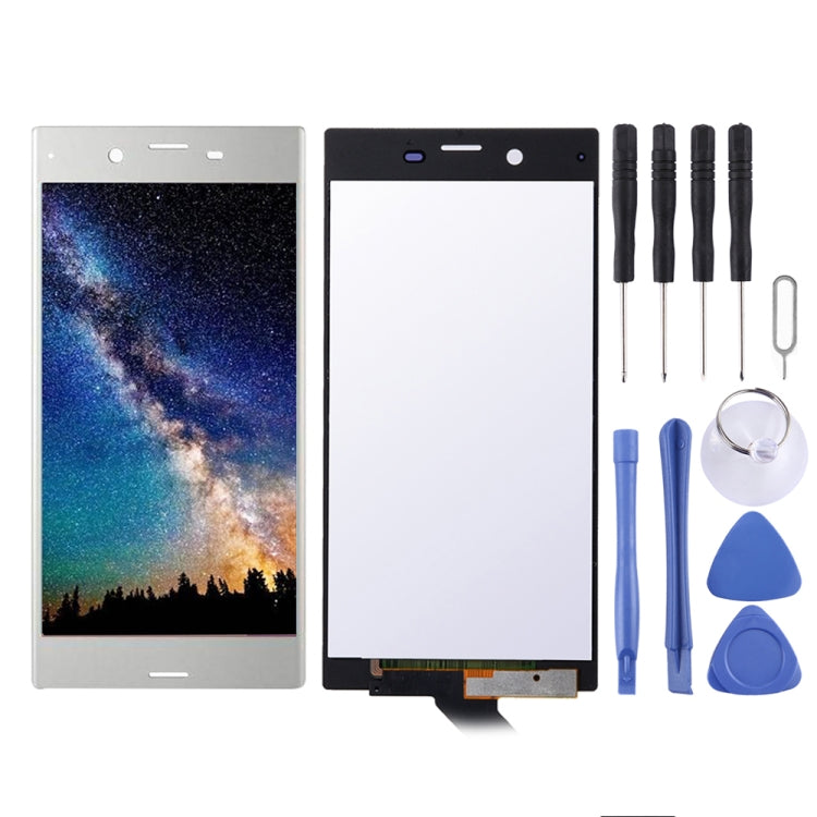 Original LCD Screen + Original Touch Panel for Sony Xperia XZ(Silver) - free shipping - PMC TechLife - Order now!