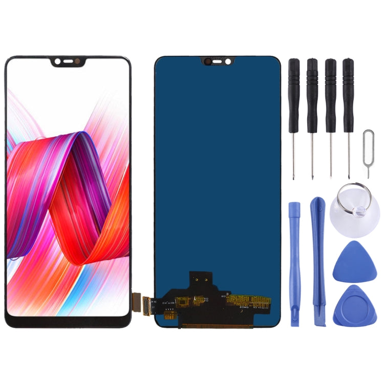 TFT LCD Screen for OPPO R15 with Digitizer Full Assembly (Black) - LCD Screen by PMC TechLife | Online Shopping South Africa | PMC TechLife