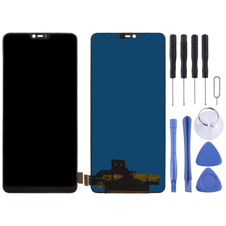 TFT LCD Screen for OPPO R15 with Digitizer Full Assembly (Black) - LCD Screen by PMC TechLife | Online Shopping South Africa | PMC TechLife