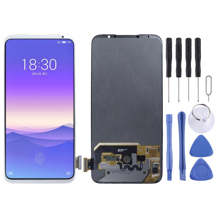 Original LCD Screen for Meizu 16XS with Digitizer Full Assembly(White) - free shipping - PMC TechLife - Order now!