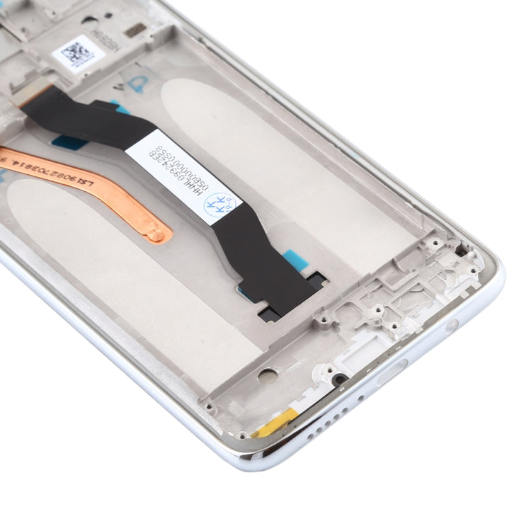 TFT LCD Screen for Xiaomi Redmi Note 8 Pro Digitizer Full Assembly with Frame (Double SIM Card Version)(White) - free shipping - PMC TechLife - Order now!