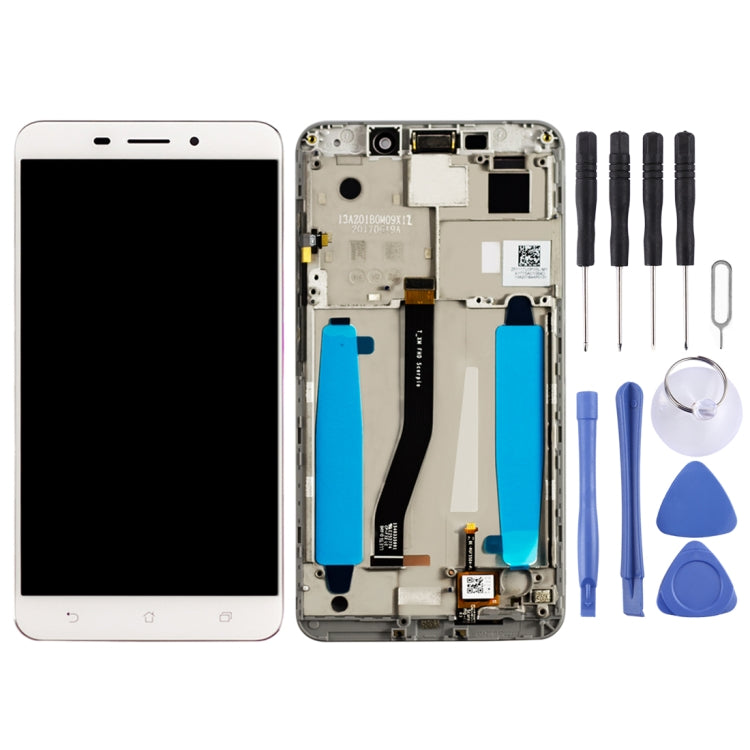 OEM LCD Screen for Asus ZenFone 3 Laser ZC551KL Z01BDC Digitizer Full Assembly with Frame（White) - LCD Screen by PMC Jewellery | Online Shopping South Africa | PMC Jewellery