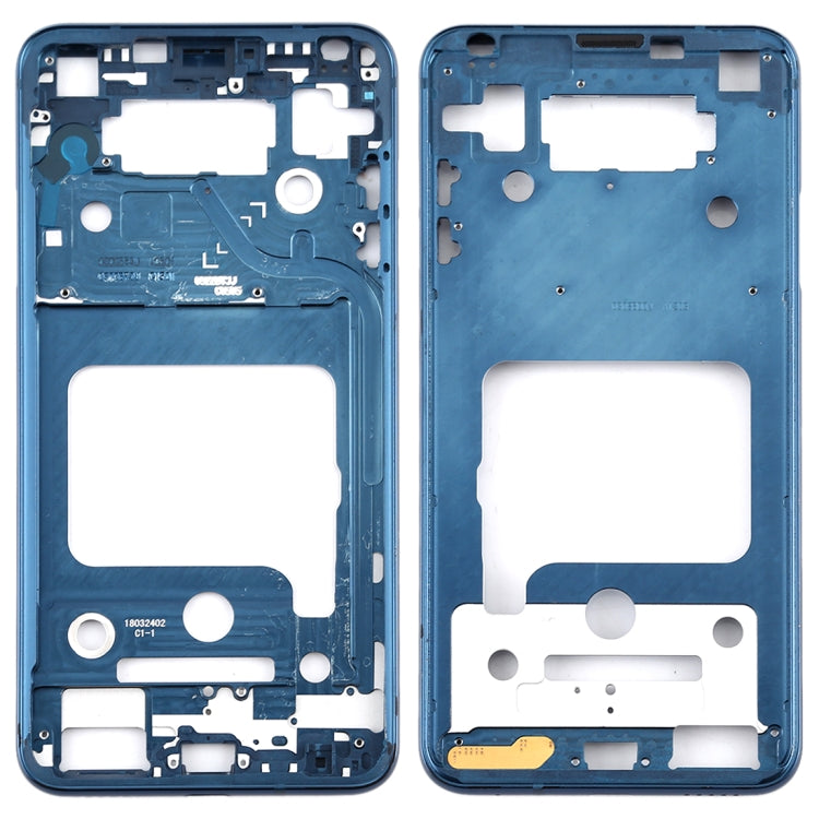 Front Housing LCD Frame Bezel Plate for LG V35 ThinQ (Blue) - For LG by PMC Jewellery | Online Shopping South Africa | PMC Jewellery