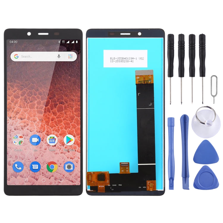 TFT LCD Screen for Nokia 1 Plus with Digitizer Full Assembly (Black) - free shipping - PMC TechLife - Order now!