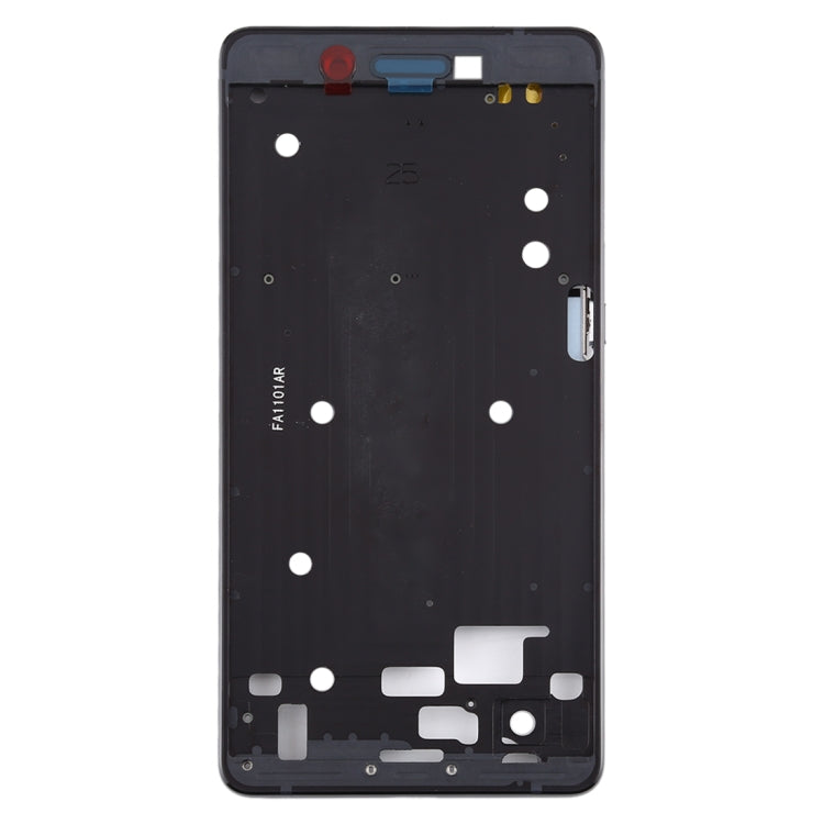 Front Housing LCD Frame Bezel Plate for Nokia 7 TA-1041 (Black) - Full Housing Cover by PMC TechLife | Online Shopping South Africa | PMC TechLife
