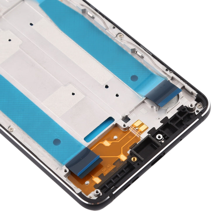 Front Housing LCD Frame Bezel Plate for Nokia 3.1 TA-1049 TA-1057 TA-1063 TA-1070 (Black) - Full Housing Cover by PMC TechLife | Online Shopping South Africa | PMC TechLife