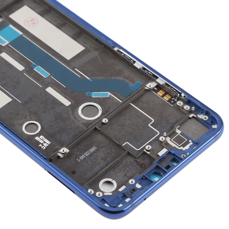 Middle Frame Bezel with Side Keys for Xiaomi Mi 8 Lite (Blue) - Frame Bezel Plate by PMC TechLife | Online Shopping South Africa | PMC TechLife